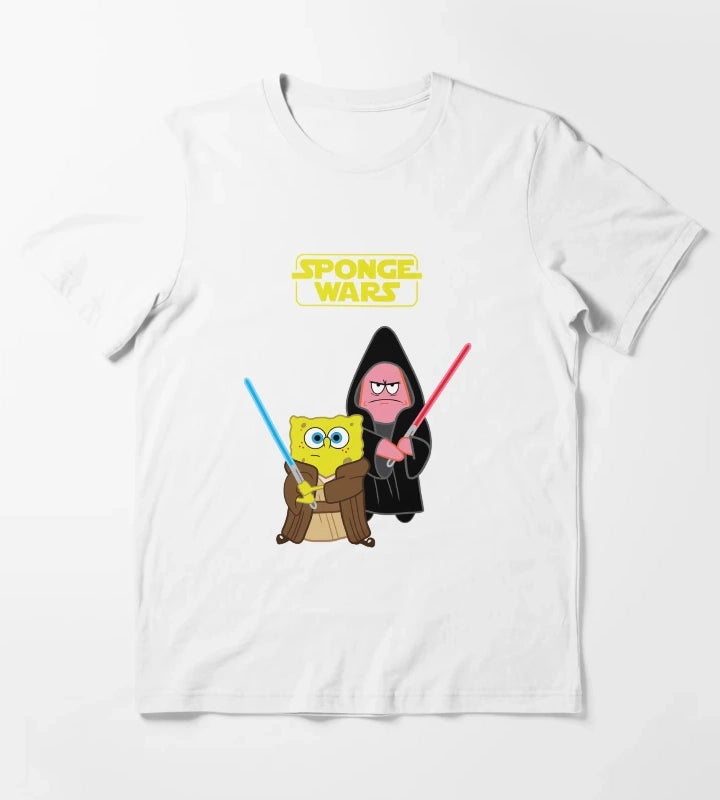 Sponge Wars T-Shirt White