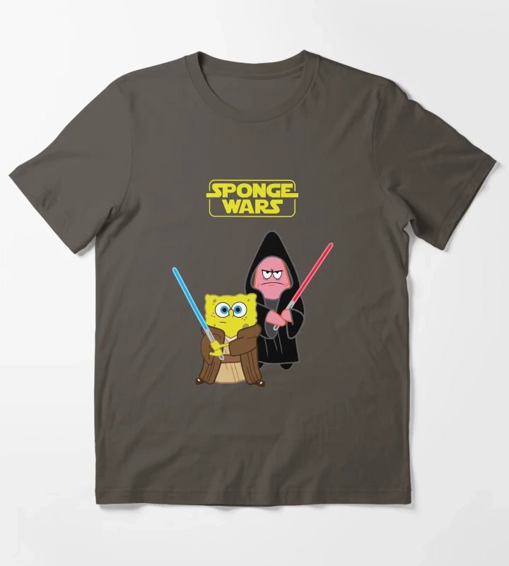 Sponge Wars T-Shirt Dark Grey