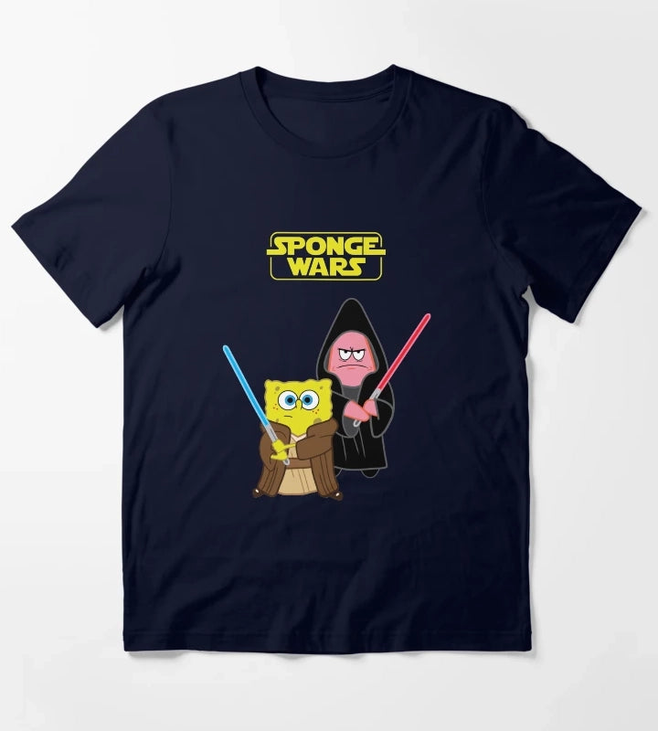 Sponge Wars T-Shirt Navy