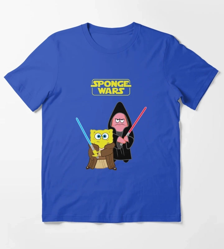 Sponge Wars T-Shirt Blue