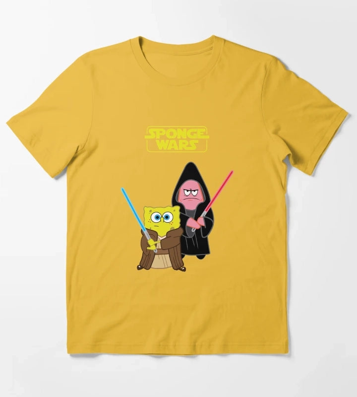 Sponge Wars T-Shirt Yellow