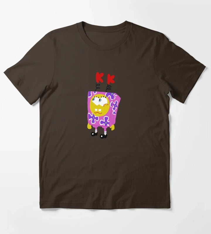 Spongebob The Kuddly Krab T-Shirt Brown