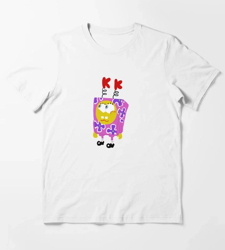 Spongebob The Kuddly Krab T-Shirt White