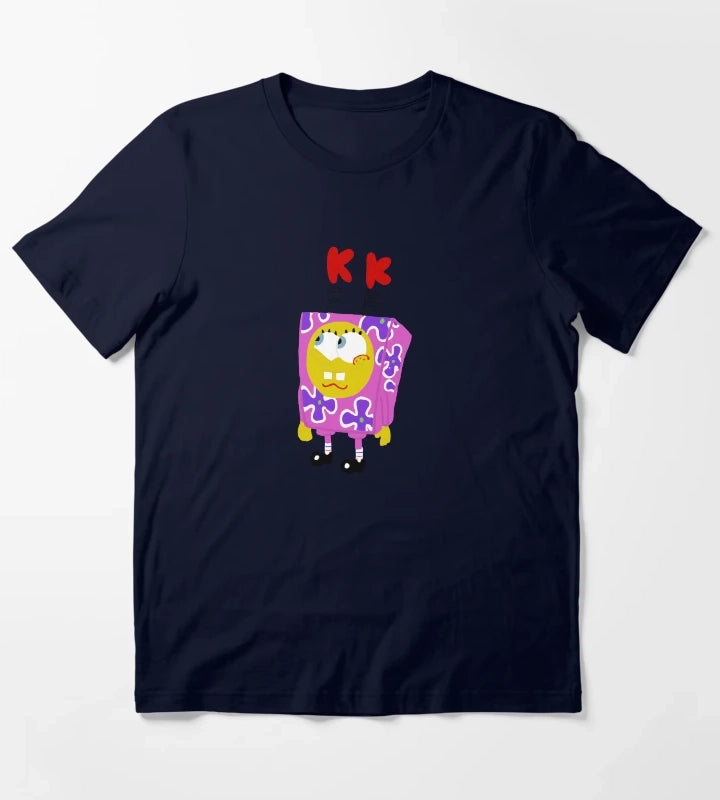 Spongebob The Kuddly Krab T-Shirt Navy