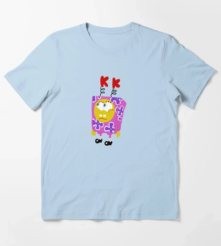 Spongebob The Kuddly Krab T-Shirt Sky Blue