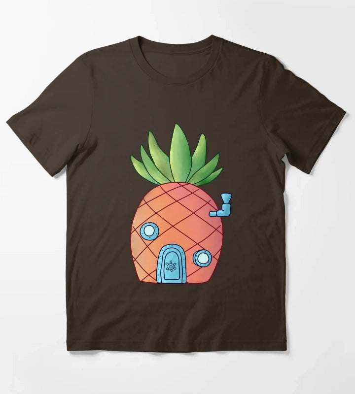 Spongebobs House T-Shirt Brown