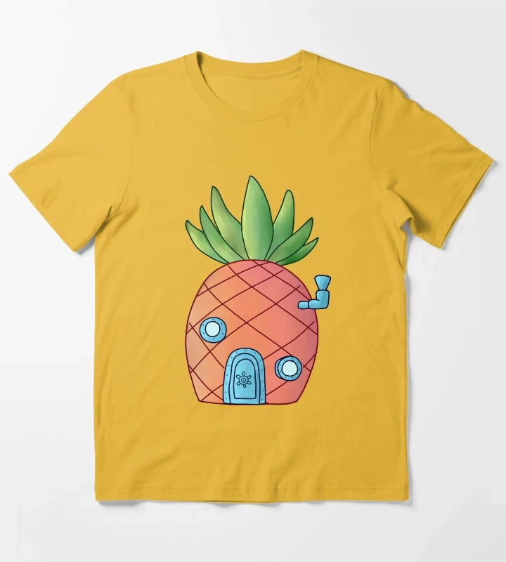 Spongebobs House T-Shirt Yellow