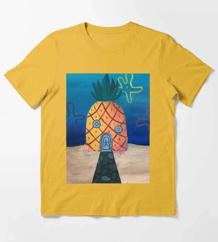 Spongebobs Pineapple House T-Shirt Yellow