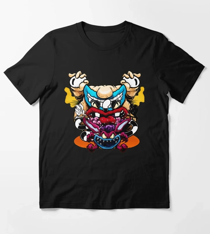 Spooky Monsters Artistic Sketch T-Shirt
