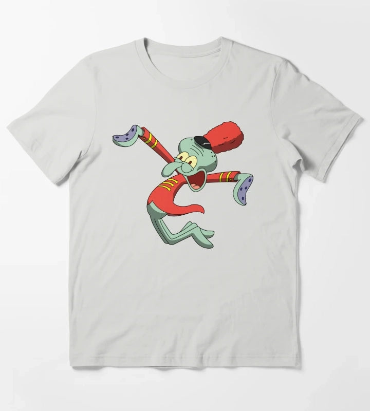 Squidward BAND GEEKS T-Shirt Light Grey