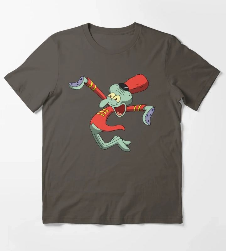 Squidward BAND GEEKS T-Shirt Dark Grey