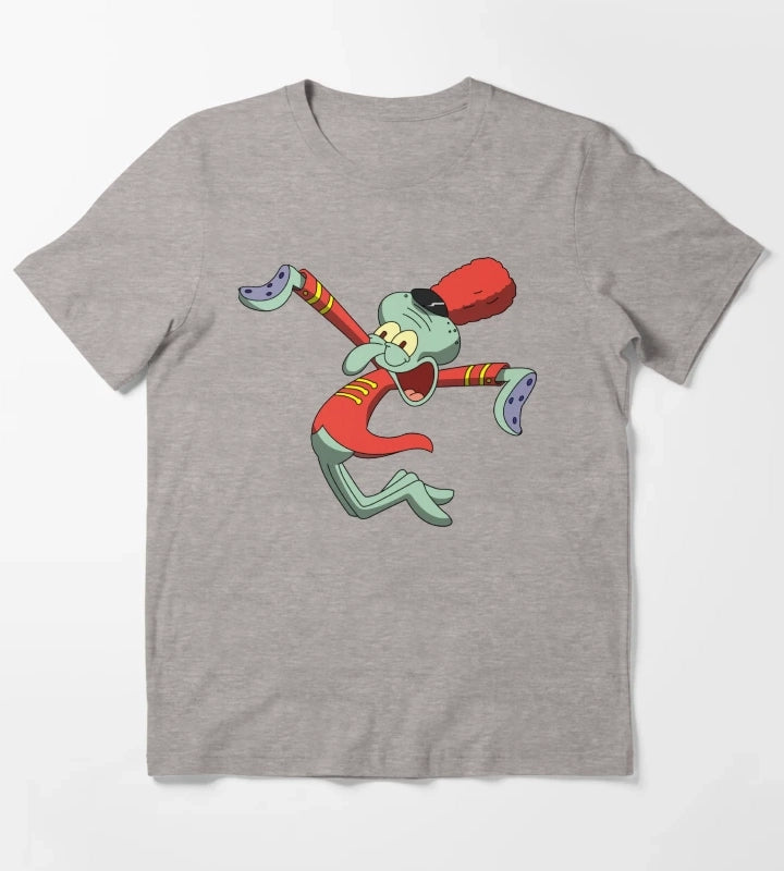 Squidward BAND GEEKS T-Shirt Heather Grey