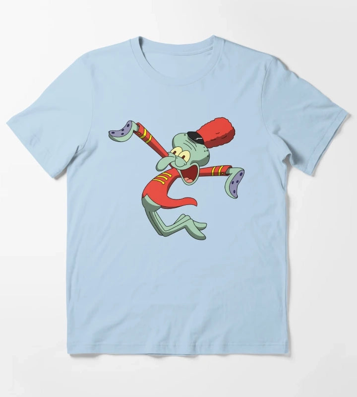 Squidward BAND GEEKS T-Shirt Sky Blue