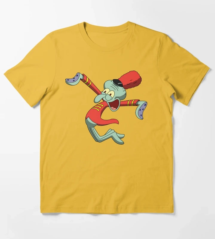 Squidward BAND GEEKS T-Shirt Yellow