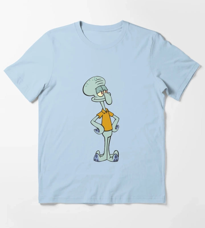 Squidward T-Shirt Sky Blue