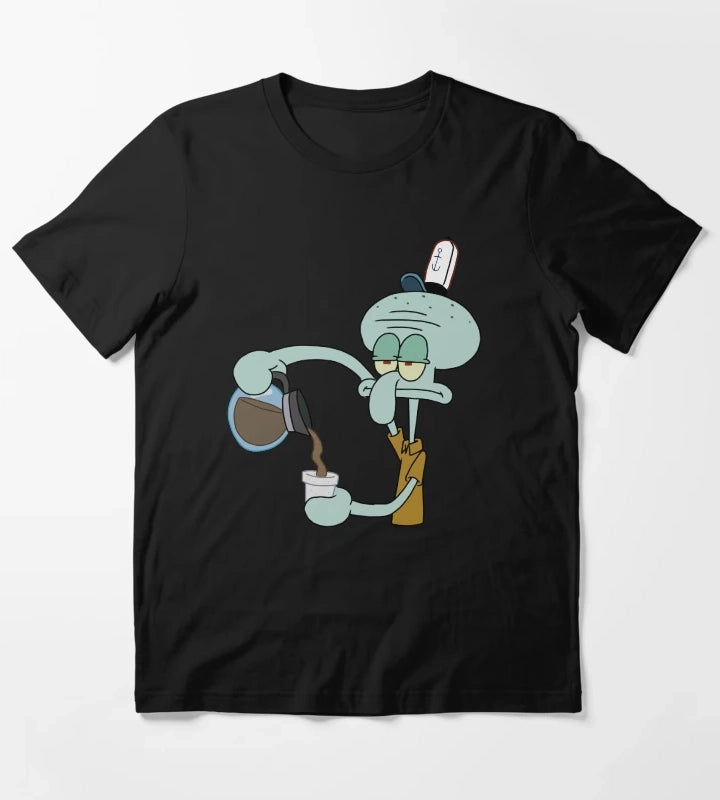 Squidward and his coffee T-Shirt