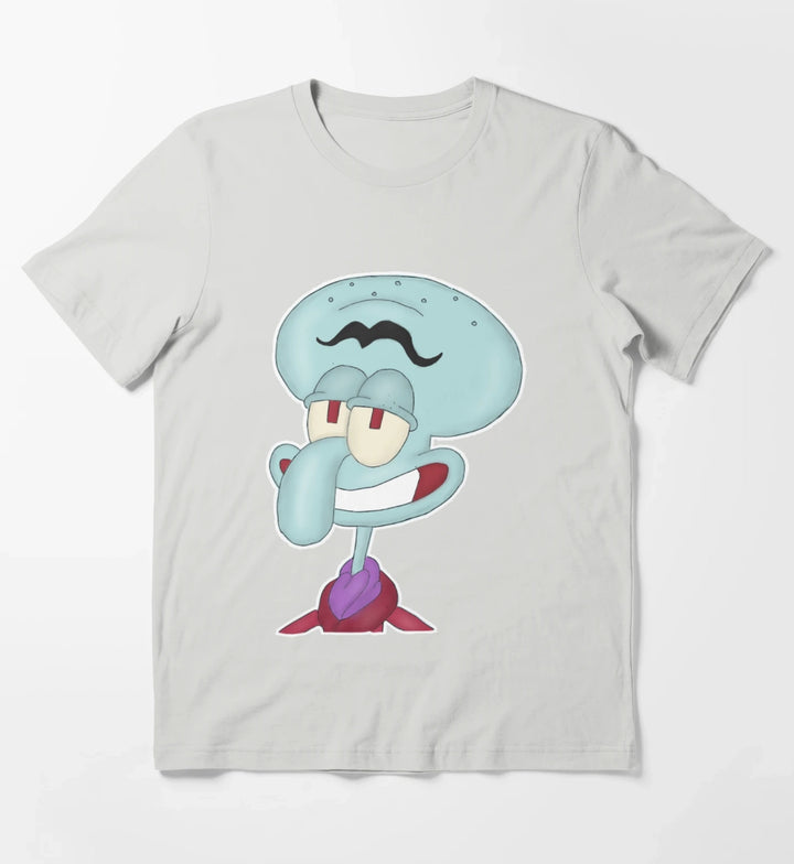 Squilliam Fancyson T-Shirt Light Grey