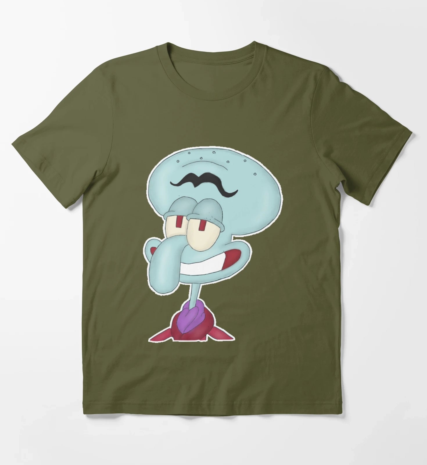 Squilliam Fancyson T-Shirt Olive Green