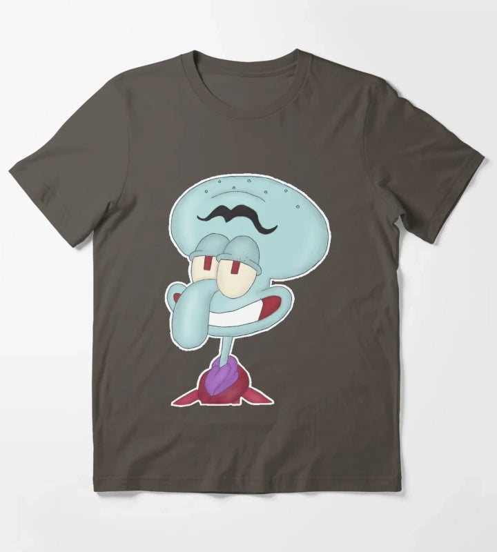 Squilliam Fancyson T-Shirt Dark Grey