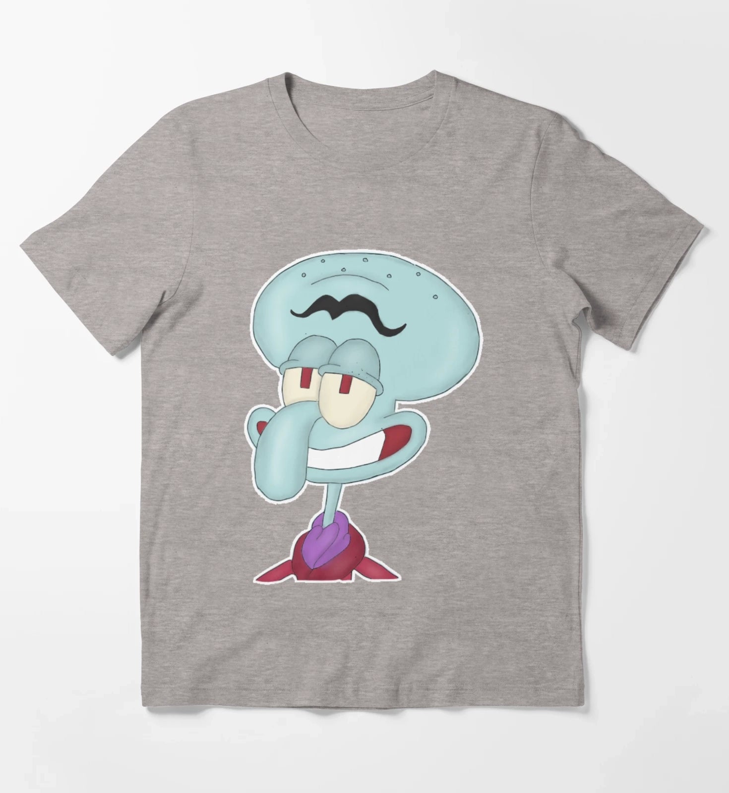 Squilliam Fancyson T-Shirt Heather Grey