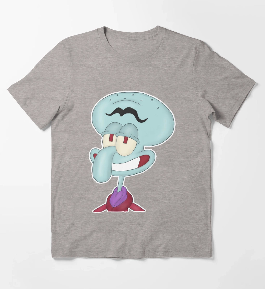 Squilliam Fancyson T-Shirt Heather Grey