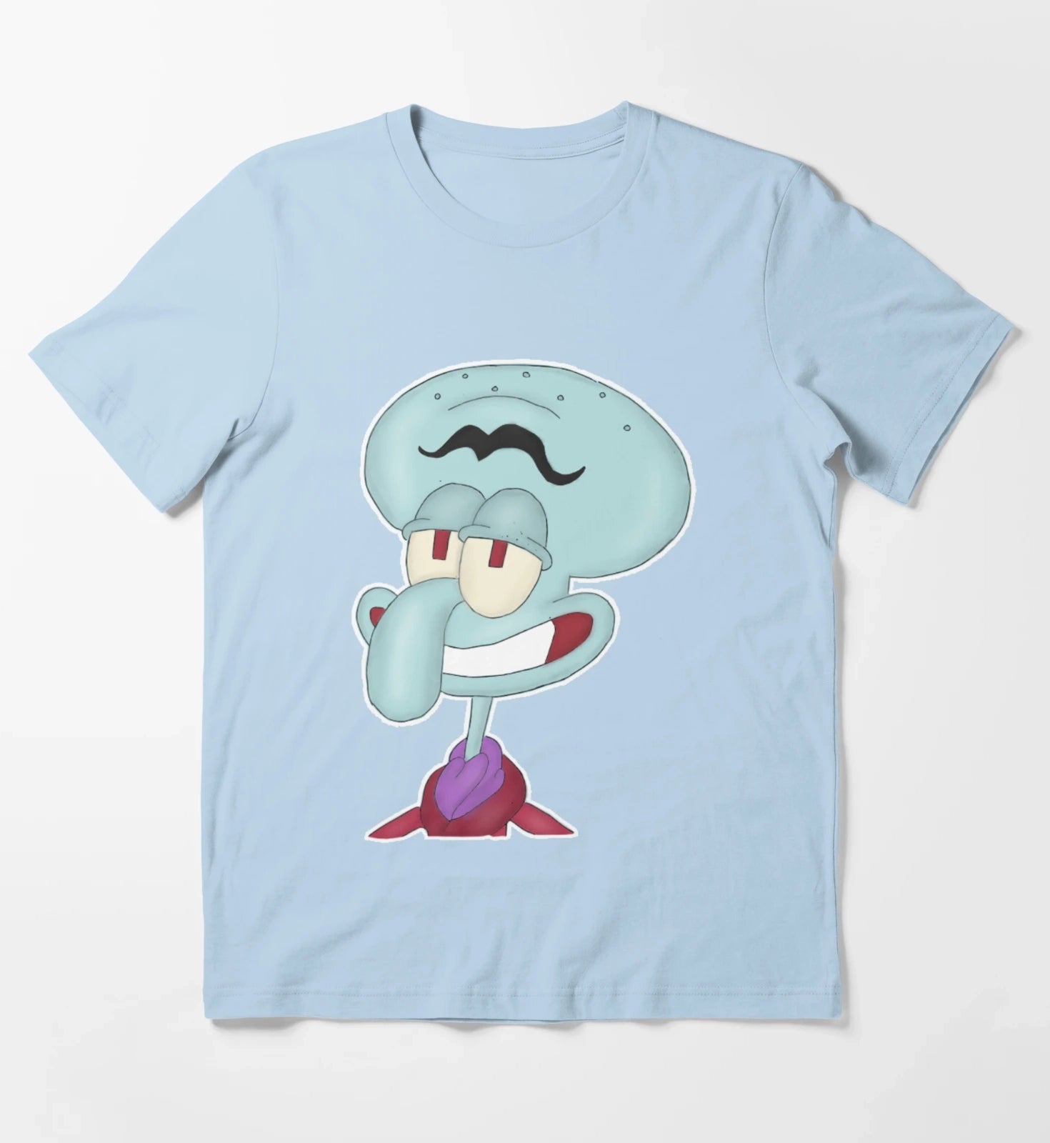 Squilliam Fancyson T-Shirt Sky Blue