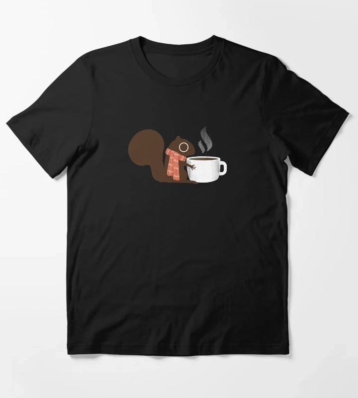 Squirrel Coffee Holiday T-Shirt