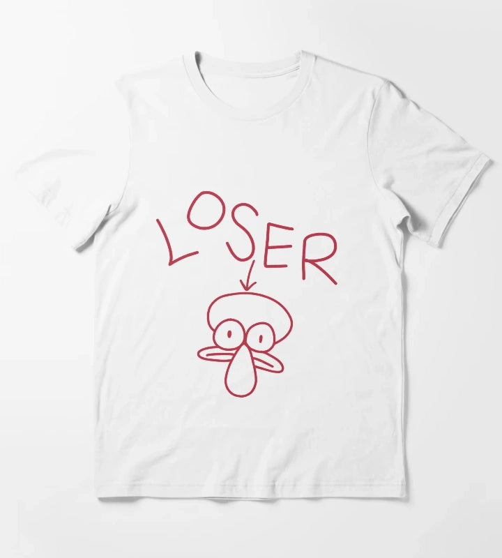 Squiward Loser T-Shirt White