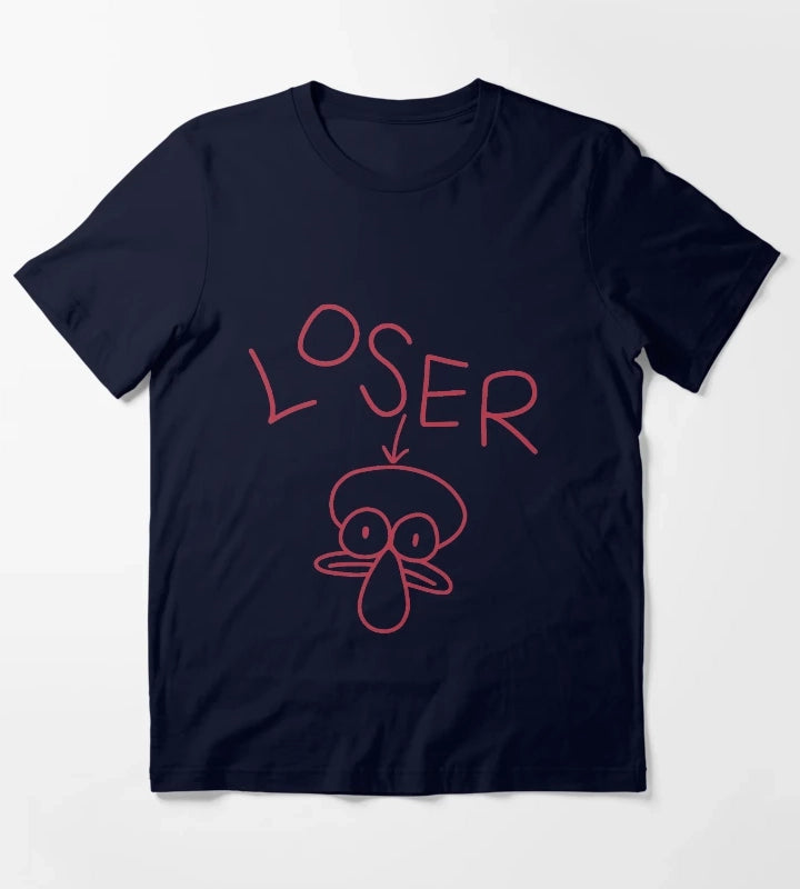 Squiward Loser T-Shirt Navy