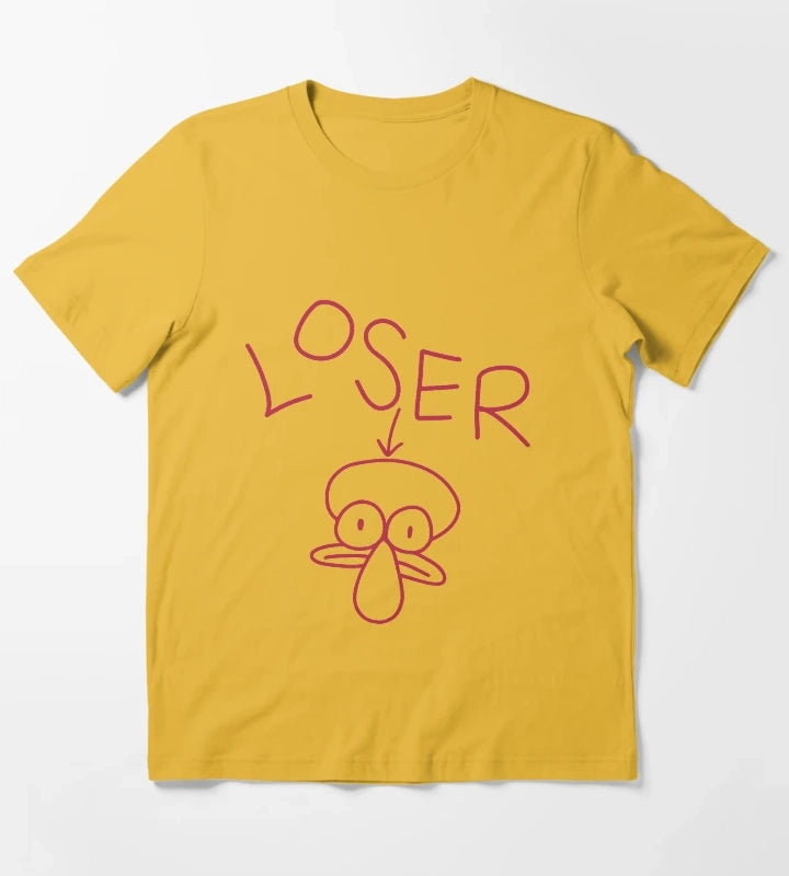Squiward Loser T-Shirt Yellow