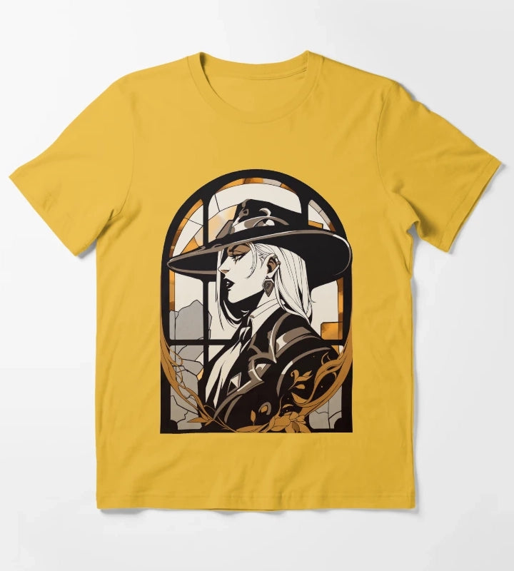Stained Glass Deadlock T-Shirt Yellow