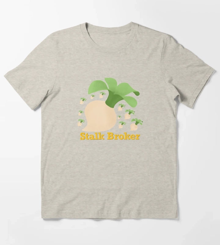 Stalk Broker Turnip T-Shirt Cream