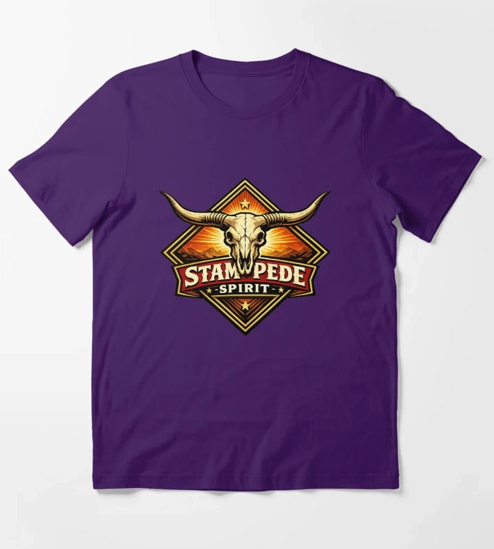 Stampede Spirit T-Shirt Purple