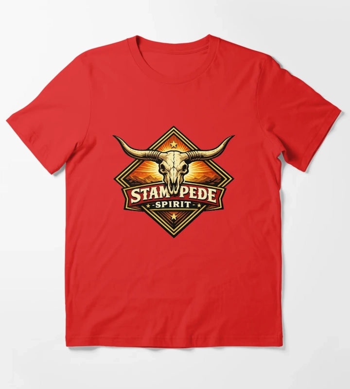 Stampede Spirit T-Shirt Red