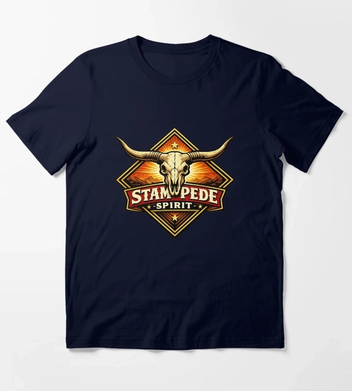 Stampede Spirit T-Shirt Navy