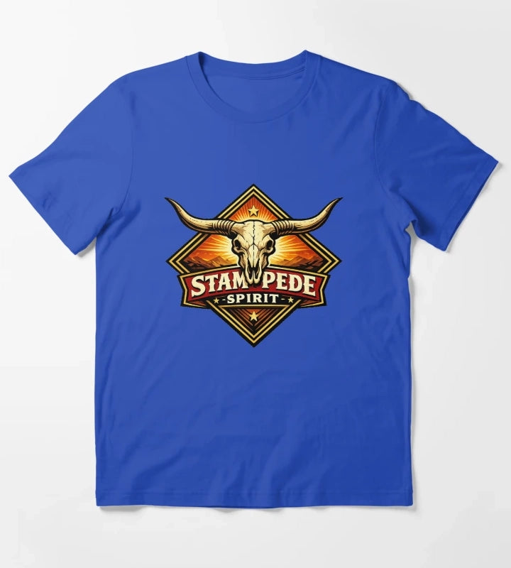 Stampede Spirit T-Shirt Blue