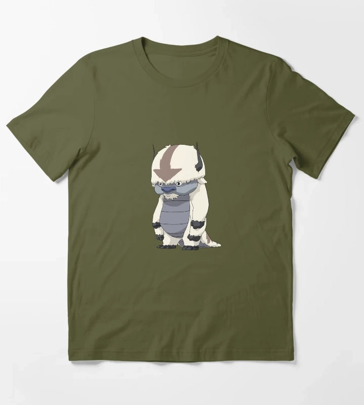 Standing Appa T-Shirt Olive Green