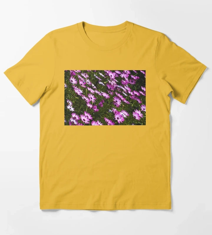 Standing In Beautiful Daisies T-Shirt Yellow
