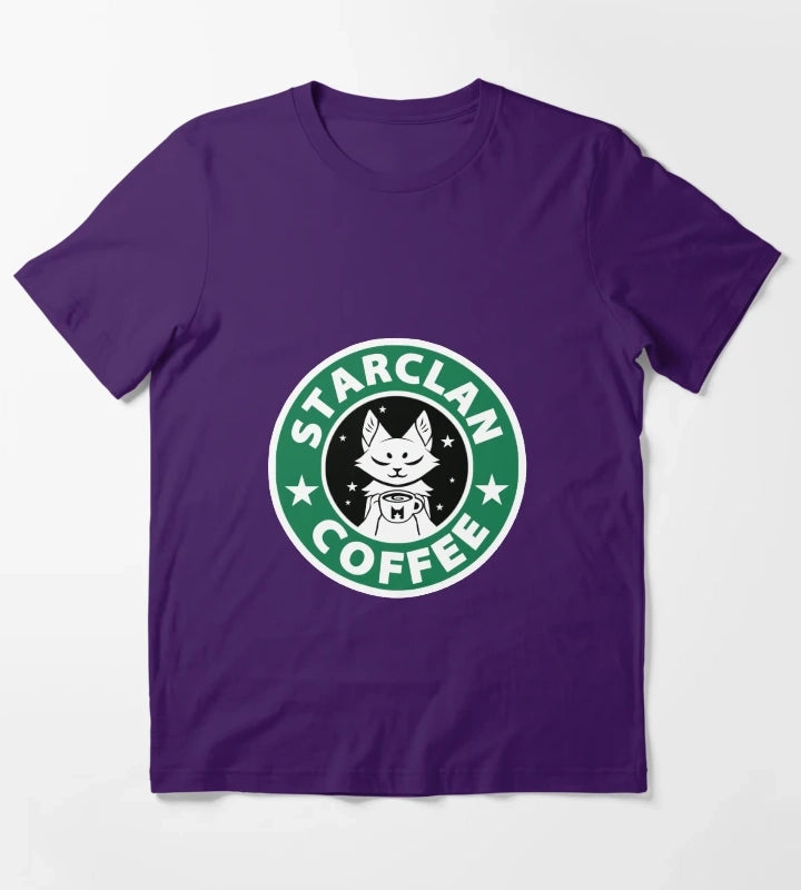 StarClan Coffee T-Shirt Purple