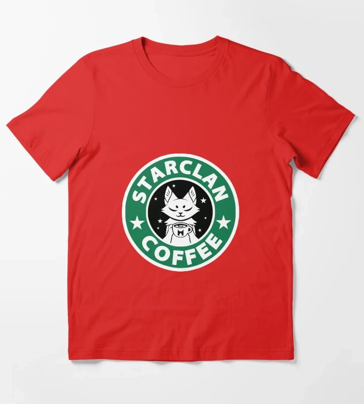 StarClan Coffee T-Shirt Red