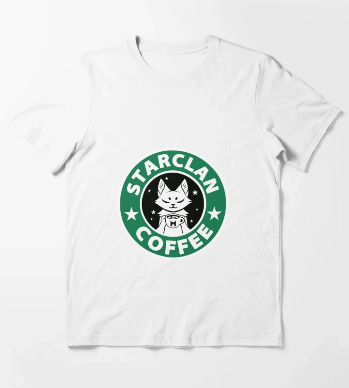 StarClan Coffee T-Shirt White