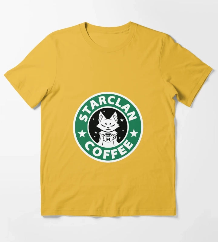 StarClan Coffee T-Shirt Yellow