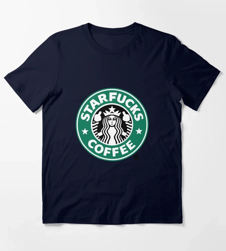 StarFucks Coffee T-Shirt Navy