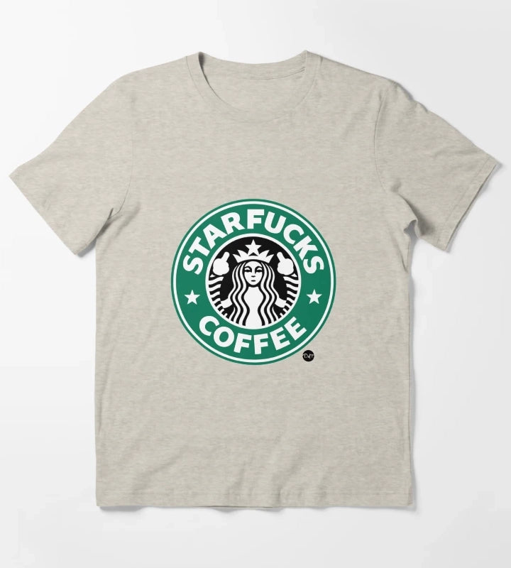 StarFucks Coffee T-Shirt Cream
