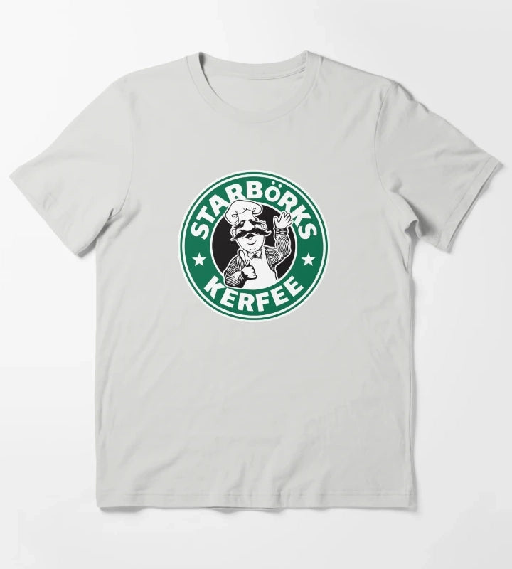 Starborks Kerfee T-Shirt Light Grey