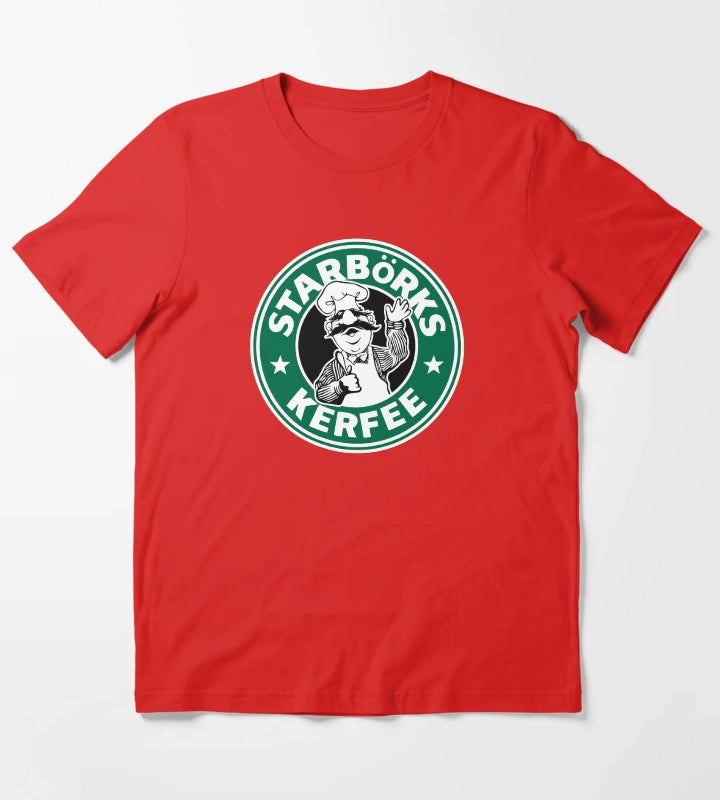 Starborks Kerfee T-Shirt Red