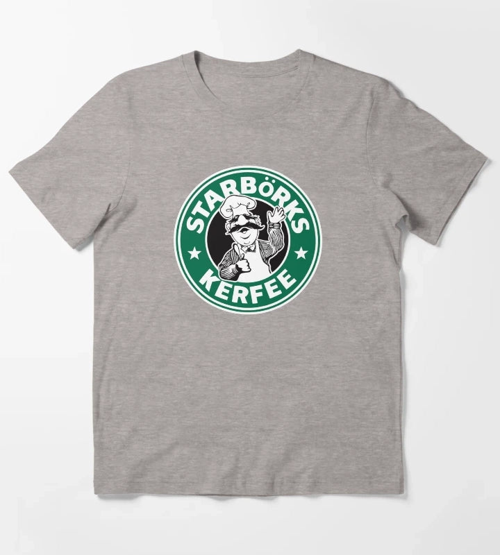 Starborks Kerfee T-Shirt Heather Grey