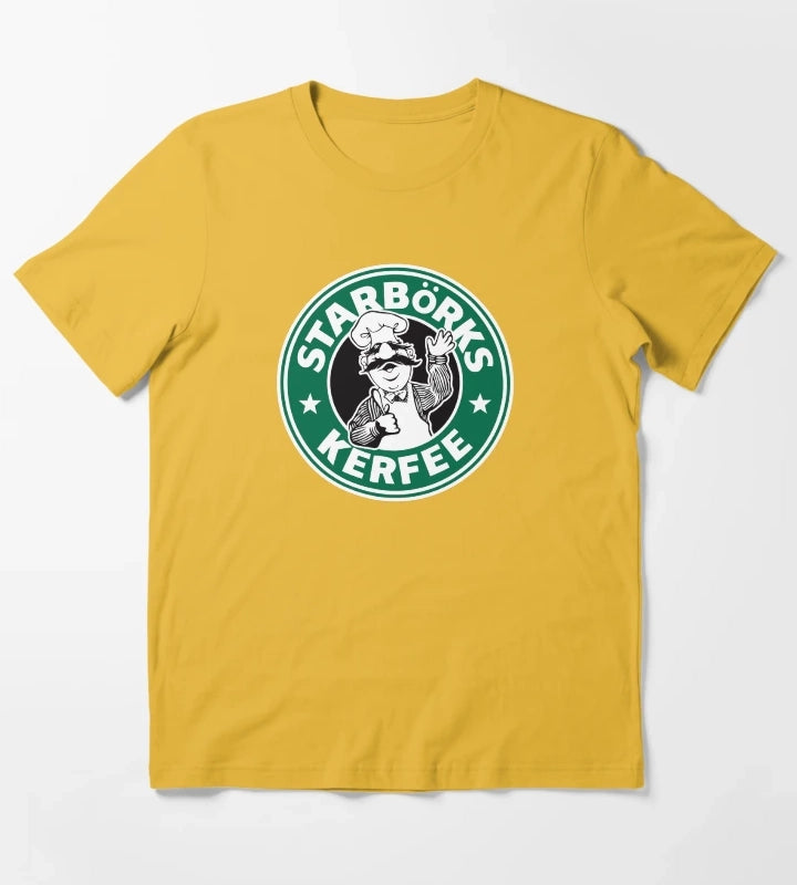Starborks Kerfee T-Shirt Yellow