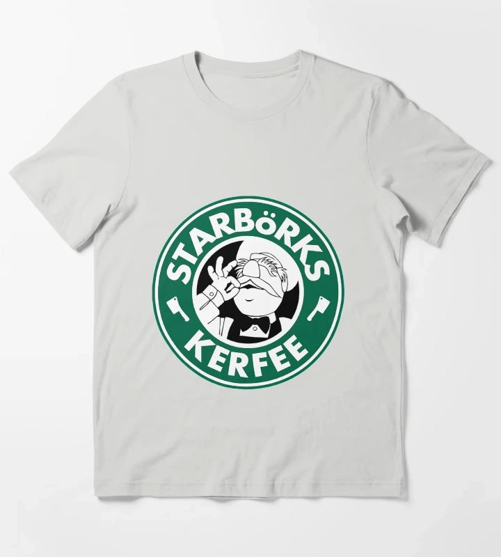 Starbrks Kerfee T-Shirt Light Grey