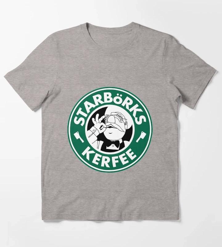 Starbrks Kerfee T-Shirt Heather Grey